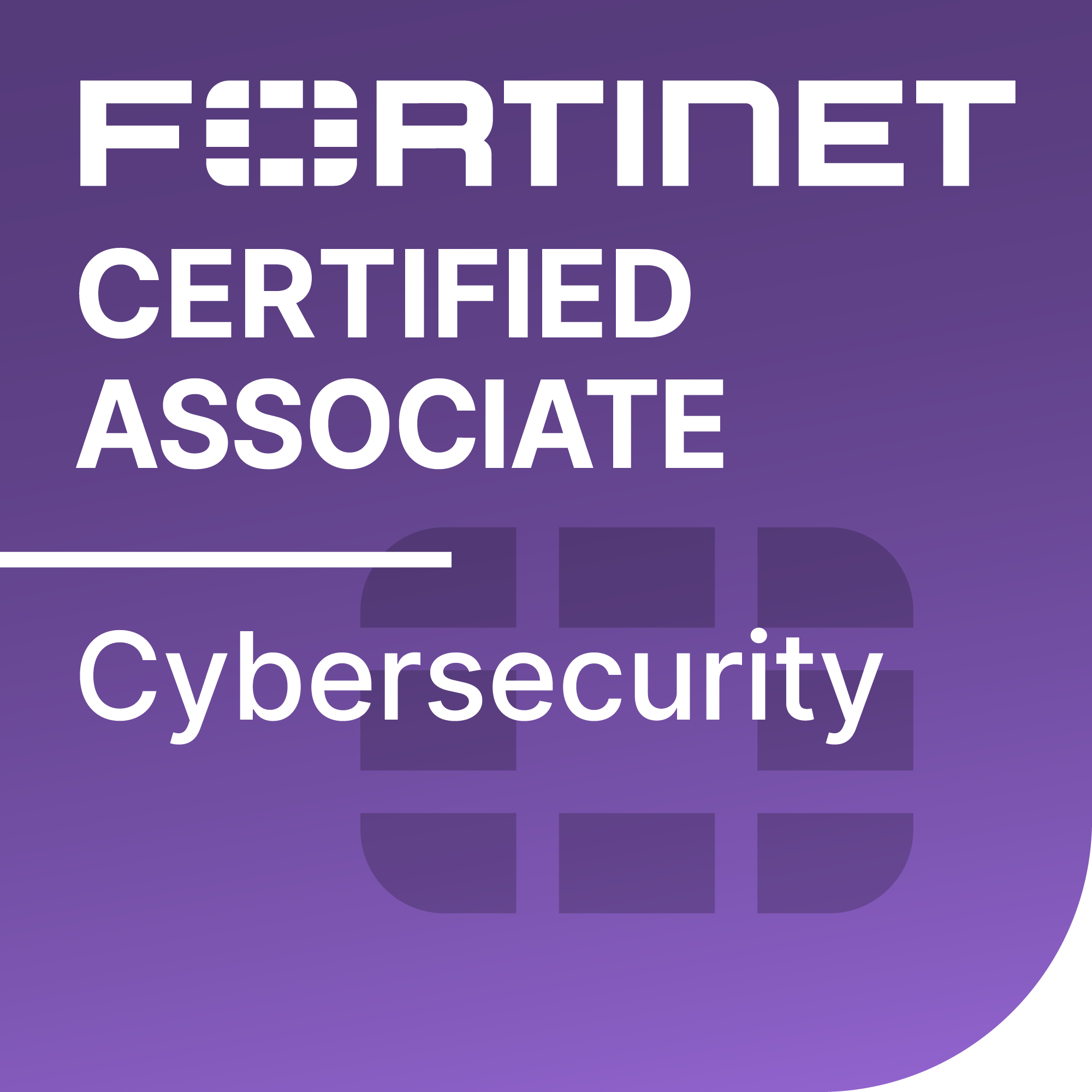 Fortinet FCA badge